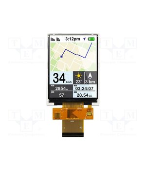NHD-2.8-240320AF-CSXP-F Display: TFT; 2.8"; 240x320; Illumin: LED; Dim: 50x69.2x2.39mm; RGB oymlLjDGiyeCTgvBlG9No5sn5Wo2wHwYugmuwfOIXsc
