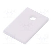 AOS 220 Heat transfer pad: ceramic; TO220; L: 12mm; W: 18mm; Thk: 1.5mm BTPruzIXONemy4H946yn9WtKxutydKW6wG3MpjKFW24