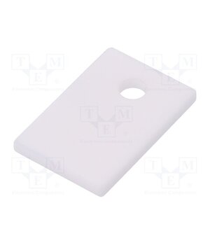 AOS 220 Heat transfer pad: ceramic; TO220; L: 12mm; W: 18mm; Thk: 1.5mm BTPruzIXONemy4H946yn9WtKxutydKW6wG3MpjKFW24