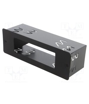 PCB.TYP.19 Mounting half frame for CB radio; President; with center hole N0uWgeXHwhCiEqZLcWyALKZnn27eeBdEWYNtmp6iG2o