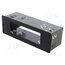 PCB.TYP.19 Mounting half frame for CB radio; President; with center hole N0uWgeXHwhCiEqZLcWyALKZnn27eeBdEWYNtmp6iG2o