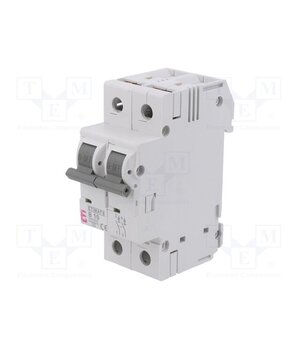 ETIMAT 6 2P B10 Circuit breaker; 230/400VAC; Inom: 10A; Poles: 2; Charact: B; 6kA X-Y5sdMmVi-lSzEgOxa4AUhu-meX-CwdKtG693MJbi0