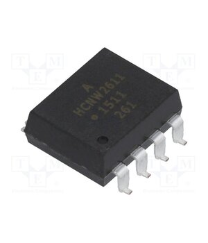 HCNW2611-300E Optocoupler; SMD; Ch: 1; OUT: gate; 3.75kV; 10Mbps; Gull wing 8 ONm6uGqswZT_1sPM1DyhdgNPxi_qptwcCZ2oyRVR5OU