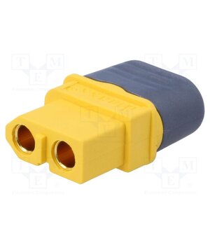 XT60H-F Connector: DC supply; plug; female; XT60; 30A; 500V; PIN: 2; straight 0ZPPjDltxeGz4WwBAmFG00h0XAsbLGSuB_pSHTpsXcE