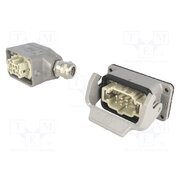 10330060000 Connector: HDC; male + female; 16A; 500V; Han Kit; PIN: 6; 6+PE; M20 It8bayOPIncVNABOYyavcgOFF2Dr51IXtmxlJO2AvYA