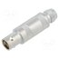 FFA.1S.302.CLAC32 Connector: circular; 1S; plug; male/female; PIN: 2(1+1); soldering 4SmxBDT8CaB0N_HAf64KoLMg4tpfTUoJPuU0DhIWMr8