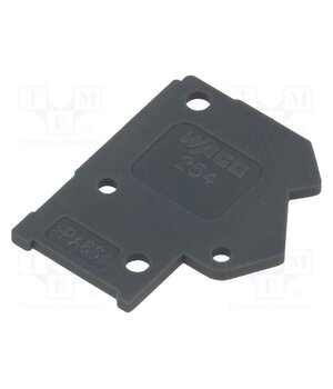 254-200 End plate; dark grey; 254; D: 13.5mm; L: 1mm; H: 15.7mm 3-NkjV-GQ9x-bqDxjOhOi6pSsHXKtbBziMSgkpm1fIE