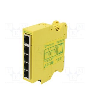 SW-515 Switch Ethernet; unmanaged; Number of ports: 5; 5÷30VDC; RJ45; SW 953Pk8thTbAqyhirSJU0zu6rxmBlLfku6mvuaqPkTUs