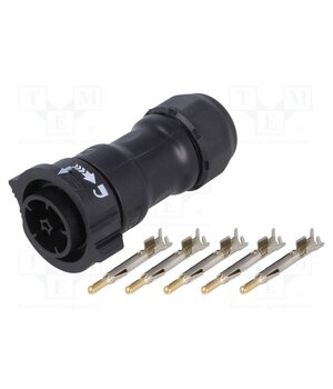 DC-05BFMA-QL8LPP Connector: circular; plug; for cable; PIN: 5; male; with contacts -lnT_Hty_sInFihljBt4SDOUR6MobIDyKOcV9jMqfck