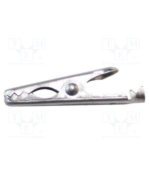 BU-30X Crocodile clip; 5A; Grip capac: max.4.8mm; Overall len: 28mm _acaoEkrEGpAw-P8Wp9C_cCX_5F8sNdTZUnuCWCL5RM