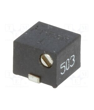 1801JSMD-50K Potentiometer: mounting; horizontal,multiturn; 50kΩ; 250mW; SMD Mu590hshV_qeK6to-Mb-jdNC0vMtxDpTAX9mGESgg-w