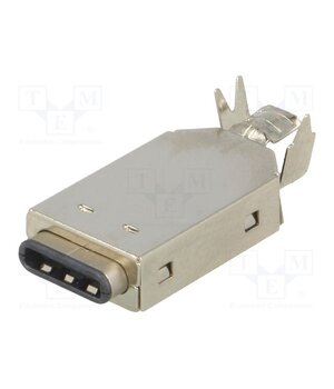 954 Connector: USB C; plug; for cable; soldering; straight; USB 3.1 0_fD30H156dOgY9JCalPiYs1dtC6ukMkhhz0et-k4lM