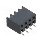 SSM-104-L-DH-TR Connector: pin strips; socket; female; PIN: 8; horizontal; SMT; 2x4 wyub1UR8TFFMLr2vyW57uJR1ljySJiDzjk-_fFkij1Q