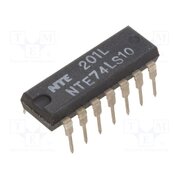 NTE74LS10 IC: digital; NAND; Ch: 3; IN: 3; TTL; THT; DIP14 bO211HkimO1_ZZUQu5s9MevfwLMEk87RXjP0kZYDE1A
