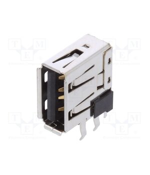 67329-8001 Connector: USB A; socket; on PCBs; THT; PIN: 4; side,angled 90° 77NILeYpVx9E0Py1CfNlHwXiZdyB2B6zlGLK0KMCKb0
