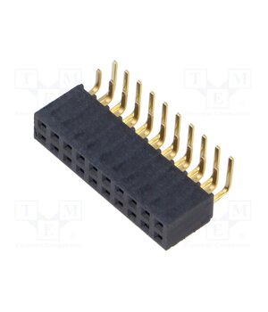 SSW-110-02-G-D-RA Connector: pin strips; socket; female; PIN: 20; angled 90°; THT 3-x-gTpHFC8Adk9VlM-6G0BRLbdCVULP52xA1zUC4qk