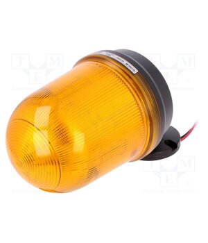 Q125LW-12/24-A Signaller: lighting; flashing light,continuous light; amber 5lgZSWV7jobl2uRRUkeRc-C6mdIoEsg_RveSs02hfYc