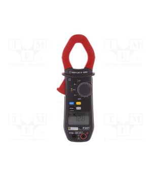 F201 Meter: multifunction; digital,pincers type; LCD; (5999); True RMS FGdJOlvhzBBIlxFubqkMX5svtdLyS4qzHZCDVn3fFwg