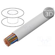 TS0022 Wire; YTKSY; 53x2x0.5mm; telecommunication; wire; Cu; white 2_bZ_C8WXk2BEG8ksHRtoBtYg4oflo6yUT8iz7H-RDA