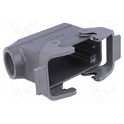 09300161530 Enclosure for connectors: HDC; size 16B; for cable; Han; IP65 gRvIrK5ng6azDEJ7HhDHuIm1k0Ly9xa8OaHyO9bCvIo