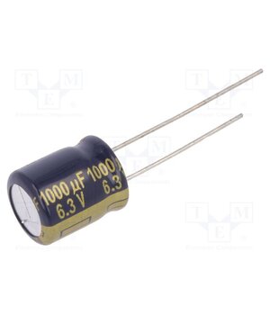 EEUFC0J102 Capacitor: electrolytic; low ESR; THT; 1000uF; 6.3VDC; Ø10x12.5mm goN6DWG3Gzt2zR0ABRB-tdPCL_iq7af4m_PFpn4O3cg