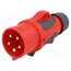 0253-6 Connector: AC supply 3-phase; plug; male; 32A; 400VAC; GRIP; IP44 5-7M1v1dngFiRJPKemNE82FNQ_I2xUOuVReWpgdZegQ