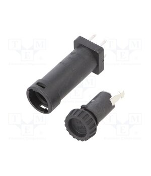 3101.0045 Fuse holder; THT; 5x20mm; -40÷85°C; 10A; thermoplastic; UL94V-0 19BDBYTcoTOV1WSiyiYTyy2QpFqemL5y1OXILChT4UU