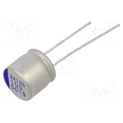 YG1H107M1009MBB Capacitor: hybrid; THT; -55÷125°C; Body dim: Ø10x9.5mm; 100uF; ±20% HS1tQiK1pPb-NNF6rnwTHoE7kqSmi9hsd4MA7WWODgk