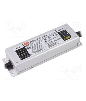 ELG-100-C700DA Power supply: switching; LED; 100W; 71÷143VDC; 700mA; 100÷305VAC USGn-RKfleVDExmRluzVCB2MXTc3D2SoA2SH6U6Hhj0