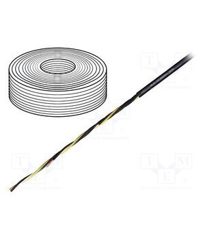 CF30.40.04 Wire: motor; chainflex® CF30; 4G4mm2; PVC; black; stranded; Cu; 12mm fWTe2sDfegISUk9BGltH9NqpjTnChckWVaNJTR5O9ME