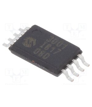 MCP3001-I/ST IC: A/D converter; Ch: 1; 10bit; 200ksps; 2.7÷5.5V; TSSOP8; tube aPcdQppm40u5u_oHyLTMW3yR_fWrOTTbVhaa2U9ro0w