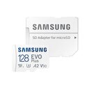 Flash Memory micro SD Samsung 128GB EVO, 10 klasė, 130MB/s