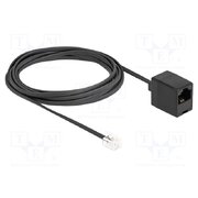 88094 Cable: telephone; RJ11 plug,RJ45 socket; 3m; black; PVC; 28AWG kdZuYt9oAXDOxPkab8xI67r4bgJ9x8DFKgbl063Q8l0