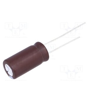 ED1A102MNN1016 Capacitor: electrolytic; low ESR; THT; 1000uF; 10VDC; Ø10x16mm _mhBEqhKVbr-hoNLrt9fMv05DIJW7dWHOK6cqLrg64k