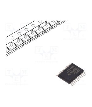 SN74LVC244APWT IC: digital; buffer,non-inverting,line driver; Ch: 8; SMD; TSSOP20 9Y1aIig_xbBxpKGsSLeIZW3dgitR7CJii8nqX0GPXjc