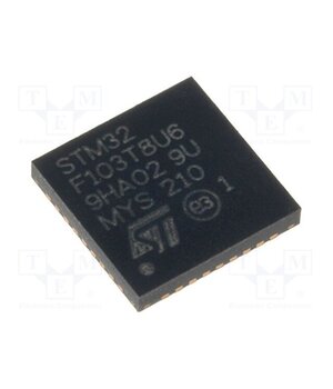STM32F103T8U6 IC: STM32 ARM microcontroller; 72MHz; VFQFPN36; 2÷3.6VDC; STM32F1 DWSyKm9AFUg5e9A1LHVeCOYI-0qpy-QaMk-M7VCfPKI