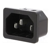 6100.4120 Connector: AC supply; socket; male; 10A; 250VAC; C14 (E); 6100-4 gRaX5YTJdRB8-6qV2ZpWGXYQW0XSmpJLJaQPi2zClqQ