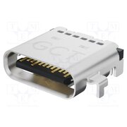 USB4525-03-A Connector: USB C; socket; SMT; PIN: 24; horizontal; USB 3.2; 5A 9eEwF9UtSvhtpjCrbvSGOnLzpyJGE2G4xugkwXFbA7k