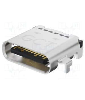 USB4525-03-A Connector: USB C; socket; SMT; PIN: 24; horizontal; USB 3.2; 5A 9eEwF9UtSvhtpjCrbvSGOnLzpyJGE2G4xugkwXFbA7k