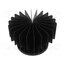 SK LED R 80 SA Heatsink: moulded; LED; black; H: 70mm; 1.35K/W; aluminium; anodized MnDqGV7M8PflQ3X2hq_pRQoyfXwkxxzkhWZEKTUGOXU