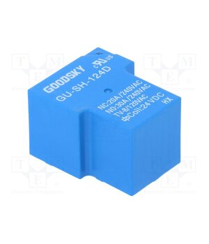 GU-SH-124D Relay: electromagnetic; SPDT; Ucoil: 24VDC; 30A; max.240VAC; GU; PCB jdZ9heeIGAhXvypLhRdyCb2zRI7dDIK8kJInJMOAd58