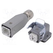 C14610E0049254 Connector: HDC; male + female; 10A; 400V; PIN: 5; 4+PE; size A3; M20 kQYyNPl1KWLb-Rn9xoKAK2-_PFCc-2vOspfGbDQ0yDs