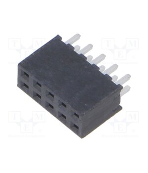 SQT-105-01-F-D Connector: pin strips; socket; female; PIN: 10; straight; THT; 2mm QhYENTT-b2kS7uilgkxMSAA3LByeVNgz5o-o7zcn_nQ
