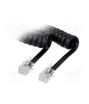 TEL-4C-05T-BK Cable: telephone; coiled,interlaced; RJ9 plug,both sides; black KuBh3PVVjxdsvFI-HUgT4Y-S4oqwx6oTDb9GAd-Oswk