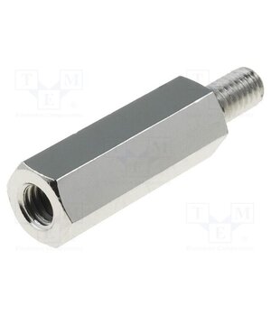 216X20 Screwed spacer sleeve; 20mm; Int.thread: M4; Ext.thread: M4; brass aKyi-9rXZT9v5Xa1xHqRCEzvZA53DIAENigthTJ64rI