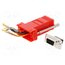 DA9-SMJ8-R-K Transition: adapter; D-Sub 9pin female,RJ45 socket; red V9FtDI8GXM2bOKyDnmneows8t6SY7fHGjuWoMynFb7c