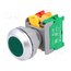 LXB30-1O/C G, W/O LAMP Switch: push-button; 30mm; Stabl.pos: 1; NC + NO; green; IP65; LXB30 pVAHO3UZAXzXIdH8zMaUnQIgm3-iwP6nTbc4DDguxTQ