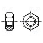 1088173 Nut; hexagonal; M1,6; 0.35; steel; Plating: zinc; H: 1.3mm; 3.2mm FMNqIjglrtJKxnxrd7RwIwKDpyCIShDAfLqGyNJzJPE