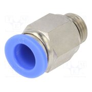 122.014-10 Push-in fitting; straight; -0.95÷15bar; nickel plated brass xvLdk1lMLsu69gQKX1y3Cqbum1m7ZnQmk2yyg1H5lWA