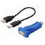 US-101 Converter; RS232/USB; Number of ports: 1; IP30; 89x35x20mm; 0÷60°C D4ubTDRI8GGdBqp-cjGRhTRxgPwgEMHlI3Rsa5mGovo